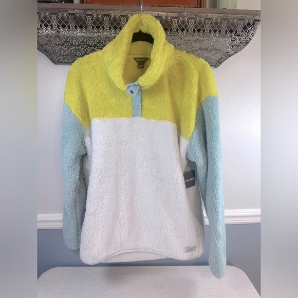Eddie Bauer Quest Plush Pullover Size Extra Large - Picture 1 of 11